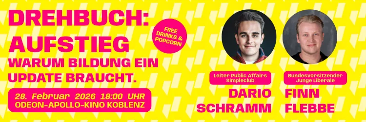 Drehbuch: Aufstieg - Warum Bildung endlich ein Update braucht. 